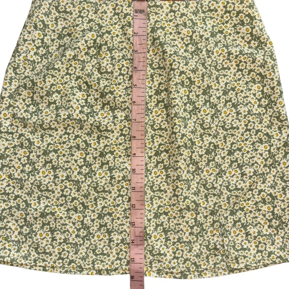 Aeropostale XS Women’s Floral Green Mini Skirt Y2K Preppy Girly Flower